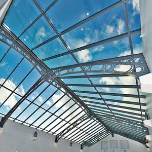 UV di protezione resistente al calore <span class=keywords><strong>in</strong></span> <span class=keywords><strong>vetro</strong></span> di sicurezza temperato <span class=keywords><strong>vetro</strong></span> stratificato tetto entrace baldacchino lucernario prezzo - Product Image 2