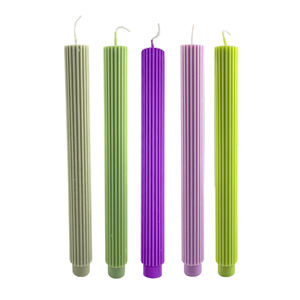 Bougie cannelée pour levage de <span class=keywords><strong>haute</strong></span> qualité, nouveau produit, cire de soja naturelle 130g 100% - Product Image 4