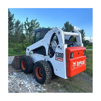 Vente de haute qualité cat S300 en faibles heures de travail chargeuses sur pneus chargeuses sur chenilles