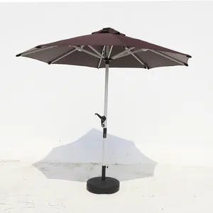 Тайский садовый консольный зонтик терраза, большой квадрат