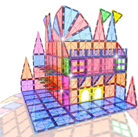 Juego Educativo de 100 Piezas de Bloques de Construcción Magnéticos Ecológicos de 32 mm para Niños - Juguete de Construcción 3D