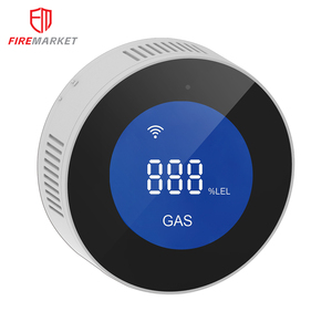 Firemarket thông minh ai thuật toán Plug-in khí tự nhiên cảm biến rò rỉ báo động Methane Detector với màn hình LCD - Product Image 2