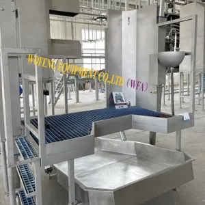 Complete 20 -100 Cattle Slaughter Line of Beef Abattoir Working Elevator for Meat Slaughterhouse Plant Equipment