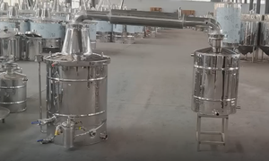 Máquina de elaboración de cerveza eléctrica de acero inoxidable, equipo de horneado de vino, destilador de agua, Rosa hidrosol - Product Image 3