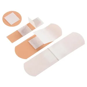 Breathable Waterproof Plastic PE Nonwoven Cotton bandage plaster self-adhesive wound plaster