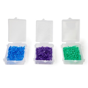 Cuneo di plastica dentale monouso certificato personalizzato con foro per la salute - Product Image 3