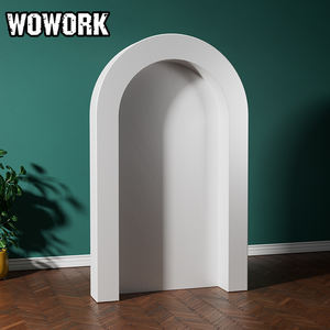 WOWORK 2026, fournitures de fête en gros, arche néon RGB météore, support de toile de fond, toile de fond pour décoration de mariage et d'événements - Product Image 6