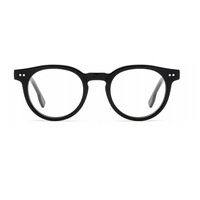 Monture de lunettes optique unisexe en acétate Mazzucchelli, design de qualité, monture ronde, nouvelle forme de visage en diamant coloré