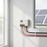 Contrôleur PWM SRNE 12V 24V 36V 48V Régulateur de batterie solaire 10A-60A Contrôleur d'éclairage tout-en-un Hors réseau
