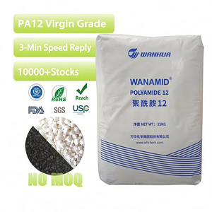 Resina de Nylon 12 Anti-UV PA12, Plástico Modificado PA12 GF30 CF30, Material Plástico de Nylon 12 Negro FR V0 - Product Image 1