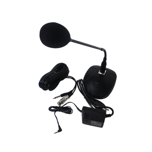 (MI-102) Microphone cardioïde à condensateur avec 2 carillons intégrés pour système PA/PAVA, commercial, école, conférence, etc. - Product Image 2