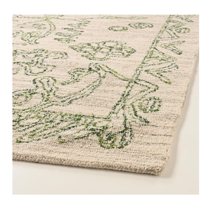 พรมปูพื้นแบบถักมือนุ่มสบายคุณภาพพรีเมี่ยมแบบกำหนดเองสำหรับซัพพลายเออร์อินเดียการใช้งานพื้นในบ้าน - Product Image 2