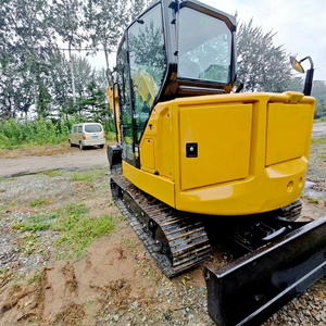 Excavadora compacta CAT306.5 con cabina cerrada para construcción agrícola y paisajismo - Product Image 1