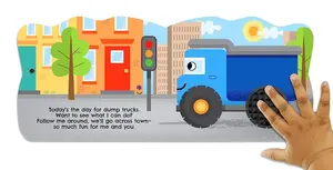 Chine Personnalisé <span class=keywords><strong>Pas</strong></span> <span class=keywords><strong>Cher</strong></span> Bébé Enfants Carton Livres D'art Enfants Conseil Livres Impression - Product Image 2