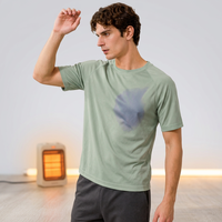 Tissu 100 % polyester respirant, extensible, à séchage rapide, sensible à la température et changeant de couleur pour vêtements de sport pour filles (vente en gros)