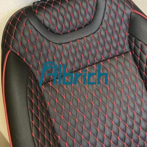 カーシートRexine Eva Mat素材刺繍Pvcフォームスポンジキルティング生地ダイヤモンドステッチングカーシート刺繍自動車用レザー - Product Image 5