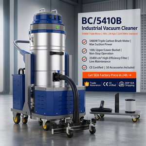 <span class=keywords><strong>Aspirateur</strong></span> industriel professionnel 5410B Clean 5.4KW 220V en acier inoxydable avec seau, électrique, pour la fabrication - Product Image 2