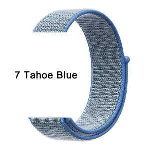 IVANHOE Nylon Sport Loop für Apple Watch Band 49 45 44mm gewebtes Armband IWatch S10 9 8 7 6 5 4 3 Se2 Ultra 2 46 41 42mm Armbänder - Product Image 4