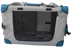 Mesh Soft-Sided Pet Carrier <b>Backpack</b> for <b>Cats</b> Breathable Zipper Closure Round Shape Transparent Design - Product Image 6
