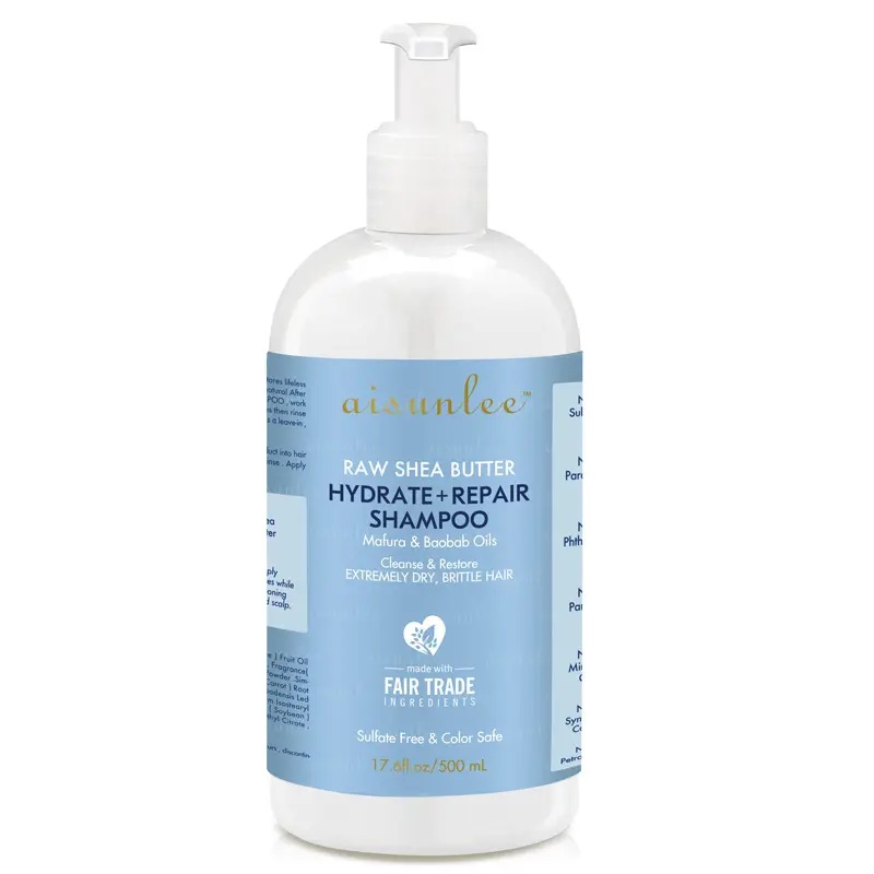 Buon prezzo Shampoo e balsamo per capelli vegani a base di erbe Private Label prodotto per la cura dei capelli al burro di karitè crudo naturale