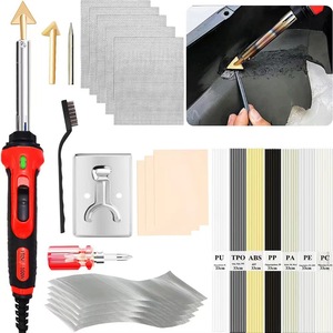 Kit de réparation de <span class=keywords><strong>pare</strong></span>-chocs de <span class=keywords><strong>voiture</strong></span> 100W, outil de lissage, kit de soudage plastique, machine à souder pour la réparation de <span class=keywords><strong>pare</strong></span>-chocs de <span class=keywords><strong>voiture</strong></span> - Product Image 5