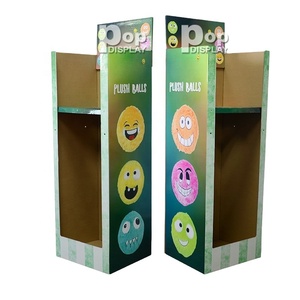 Розничный магазин Рекламные плюшевые игрушки POS дисплей стенд POS картонный грузоотправитель напольный стеллаж - Product Image 1