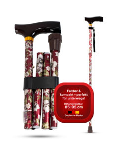 Bastón de Senderismo Plegable, Portátil, Multifuncional, Inteligente, de Aluminio 6061, Ligero, de 5 Secciones, para Uso Estacional - Product Image 2