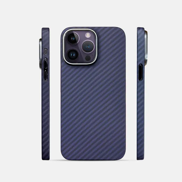 K-DOO KZDOO Keivlar 100% Real Carbon Fiber Phone Case for iphone 14pro max Aramid Ultra-thin phone case