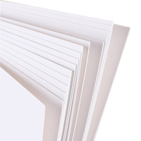 Meilleure vente de feuilles de carton 230gsm 250gsm carton duplex/panneau duplex blanc/panneau duplex