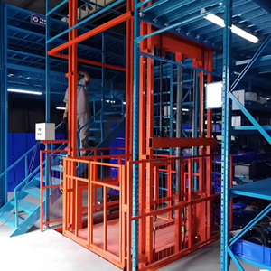 Lift muatan gudang harga rendah Platform angkat Material tugas berat Lift Dock pemuatan listrik untuk manufaktur - Product Image 4