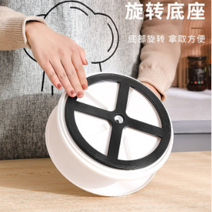 Spice Jar Rotating Multi Compartment Airtight <b>Storage</b> <b>Box</b> For Kitchen Countertop Solid Seasonings - Product Image 4