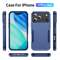 CasePeak 2 en 1, coque en TPU pour téléphone portable, coque pour iPhone 17 16 15 14 13 12 Pro Max