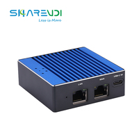 Hardware de Servidor VPN, Router y Firewall para Computadora en Red SHAREVDI con 2 Tarjetas de Red, Mini Dispositivo de Firewall sin Ventilador Pfsense