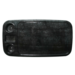 Nouveau matériau ABS en gros de haute qualité et table de piédestal amovible de table de bateau avec <span class=keywords><strong>porte</strong></span>-gobelets intégrés support pour téléphone - Product Image 1
