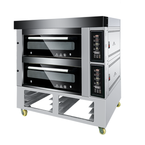Nuevo Horno Asador Comercial <span class=keywords><strong>Kanghui</strong></span>, Totalmente Automático, de Dos Niveles y Cuatro Bandejas, Eléctrico/a Gas, de Acero Inoxidable 201, de Alta Gama Industrial, 1 Año de Garantía - Product Image 2