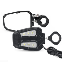 Rétroviseur LED universel 1,75/2 pouces pour UTV, ATV, buggy tout-terrain, personnalisable