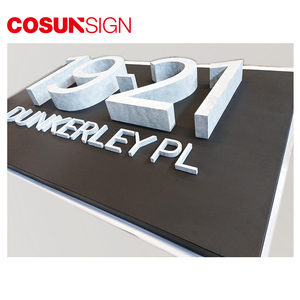 Ngoài trời treo tùy chỉnh dọc số ánh sáng đường phố dẫn nhà địa chỉ Đăng - Product Image 3