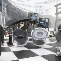 Accessoire automobile : Projecteur LED de logo de bienvenue pour rétroviseur latéral, effet ombre fantôme, pour MKZ MKS