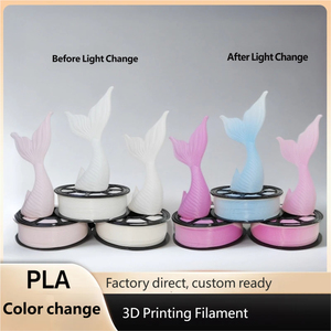 Filament d'imprimante 3D PLA changeant de couleur sous UV de qualité supérieure 1,75 mm compatible avec Bambu Lab Creality - Product Image 5
