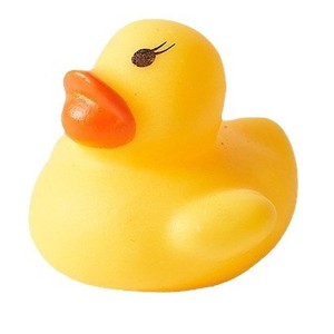 Custom Logo Shape <b>Bath</b>-time Squeezable Mini Duck with Quacking Sound Toy for Swimming Pool Bathroom Small Gift Milk Tea Shops - Product Image 5