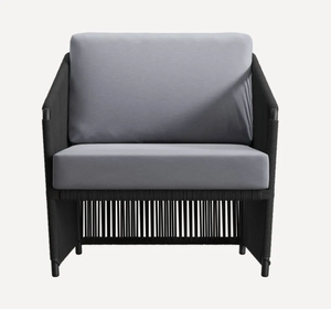 Ensemble de canapés de jardin Bitta - Mobilier d'extérieur moderne, design élégant et confortable en tissu, vente en gros - Product Image 2