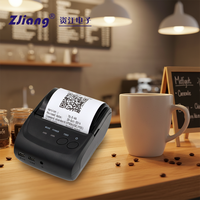 Imprimante thermique POS5802 70 mm/s 203 dpi 58 mm, imprimante de reçus thermique portable sans encre, découpe automatique, USB, 1500 mAh