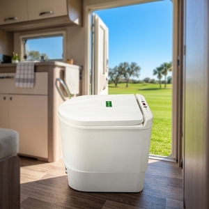 Inodoro Portátil Duradero e Inodoro con Sello Térmico para Desechos, Ideal para el Cuidado en el Hogar de Personas Mayores - Product Image 1