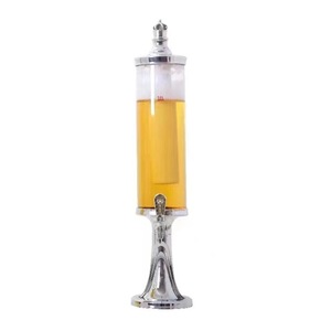 Distributeur <span class=keywords><strong>de</strong></span> Boissons LED Écologique et <span class=keywords><strong>Rechargeable</strong></span> <span class=keywords><strong>de</strong></span> Qualité Alimentaire, Style Européen, avec Tube à Glace, pour <span class=keywords><strong>Bière</strong></span> et Jus, en PC, Type Baril à Vin - Product Image 4