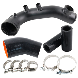 Kit de Tubería de Admisión de Aire Turbo para BMW N54 135i 335i E82 E88 E90 E92 E93, Repuesto Negro AIM003-BK - Product Image 5