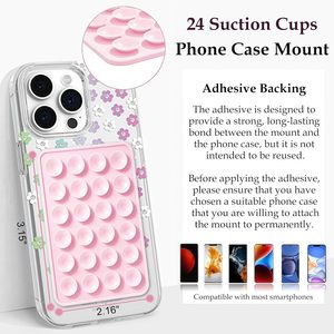 Funda de Silicona con Adhesivo de Succión para Teléfono, Agarre Fuerte, Manos Libres para Uso en la Cama, 2.17x3.15 Pulgadas - Product Image 6