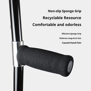 Bastón de Apoyo para Codo <span class=keywords><strong>RUFU</strong></span> RF1201, Ajustable, Ligero, Antideslizante, para Pacientes Ancianos o con Discapacidad, Ayuda de Rehabilitación - Product Image 5