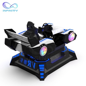 Simulateur de course automobile de réalité virtuelle pour enfants, jeu de course de voiture VR, configuration complète de simulateur de course VR - Product Image 2