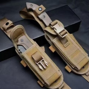 Couteau de poche pliant FOX-500 Indian Tracker personnalisable, qualité OEM, pour le camping, lame en acier à haute teneur en carbone ultra-affûtée, aluminium - Product Image 4