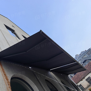 Auvent motorisé à cassette complète rétractable avec cadre en aluminium 5m 3X6m Pare-soleil extérieur pour hôtels, patio, arrière-cour et terrasse - Product Image 3